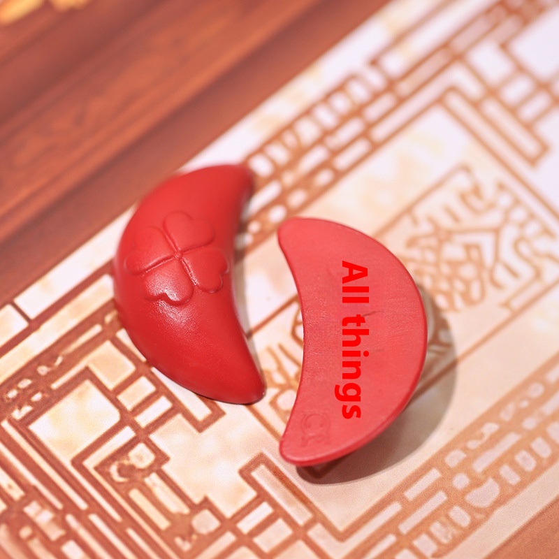 Mini Holy Grail Pocket Plastic Cup Yin Yang Gua Office Workstation Fun Props Laughing Cup Throwing Cup Cup