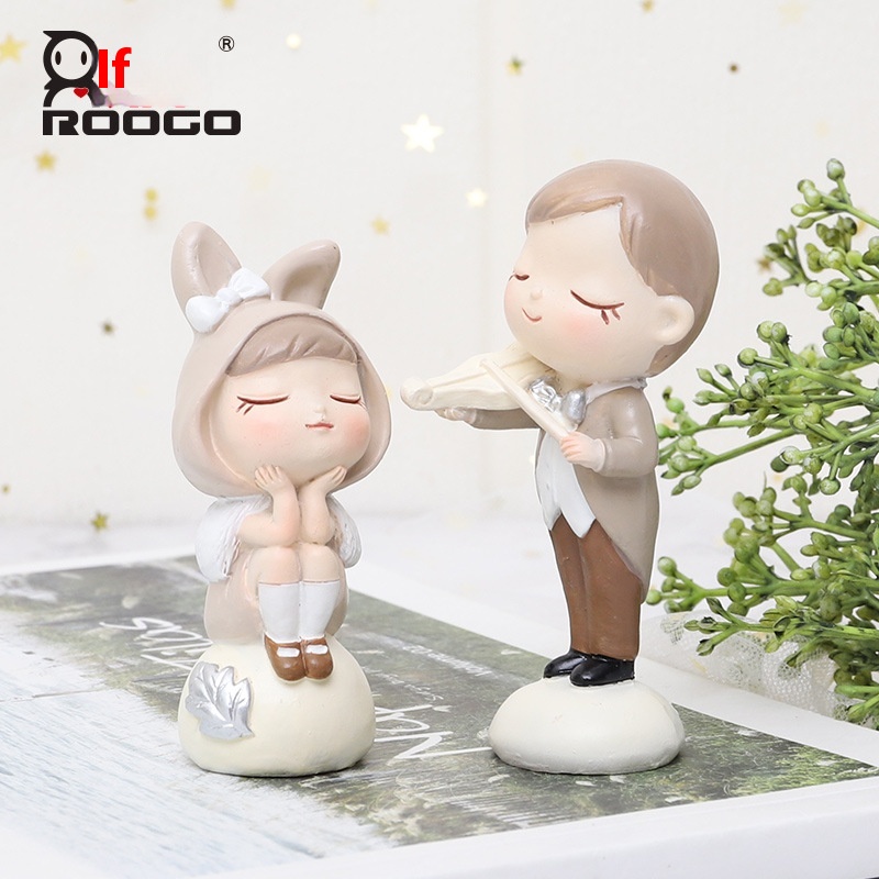 If The Original Nordic Style Couple Cake Decorations Creative Home Living Room Bedroom Car Decorations
