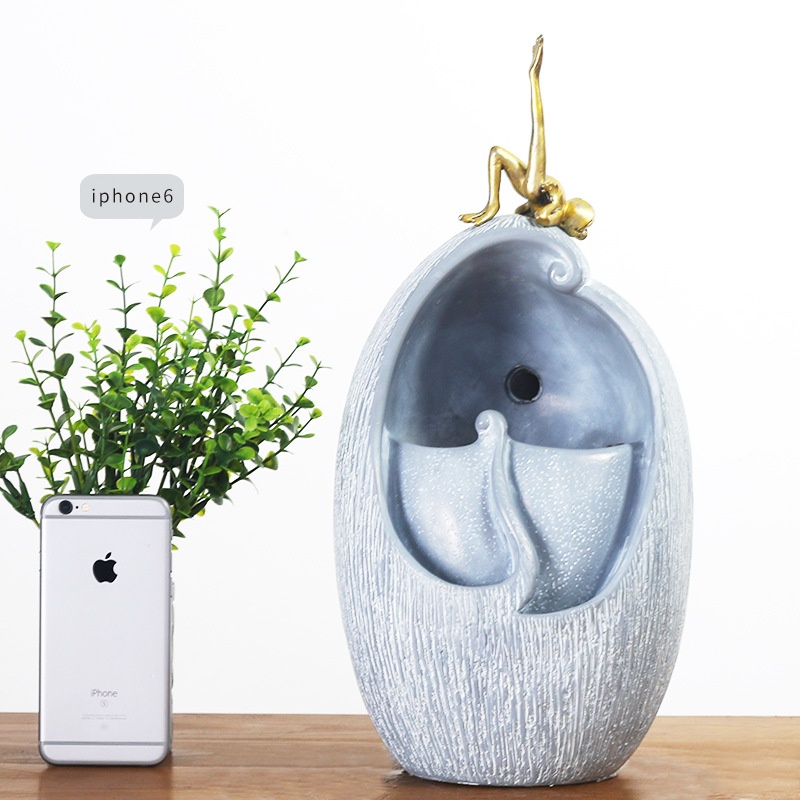 If The European Style Home Decoration Pilates Frog Water Fountain Decoration Living Room Front Yard Decoration