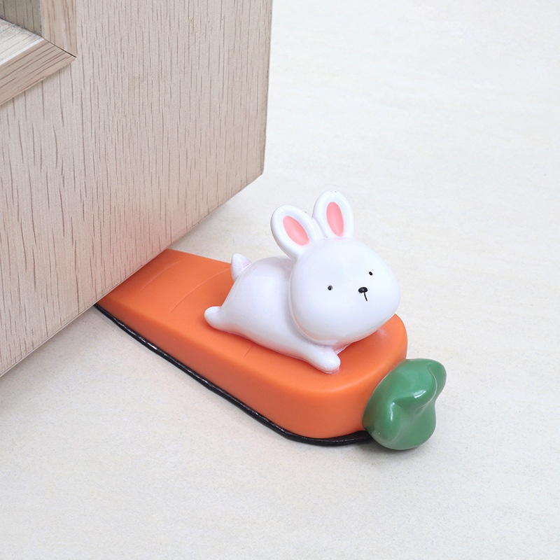 If PVCCartoon Animal Anti-collision Door Stopper Creative Home Windproof Door Blocker Home Door Stopper