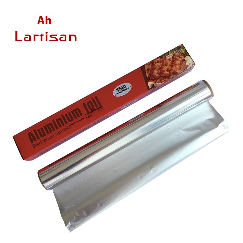 15m Baking Tools Barbecue Barbecue Tin Foil Barbecue Household Tin Foil Oven Tin Foil Aluminum Foil S