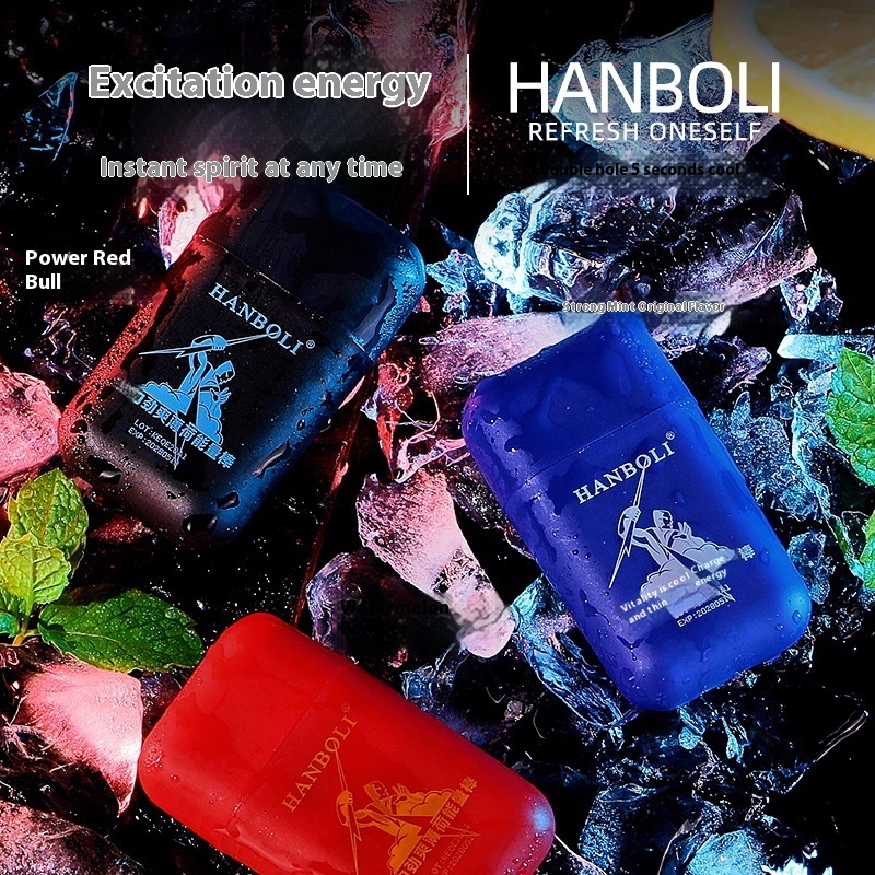 Kuaishou Vitality And Refreshing Energy Bar Fatigue Refreshing Brain Nasal Suction Cooling Oil Mint Double Hole Nasal Suction Stick