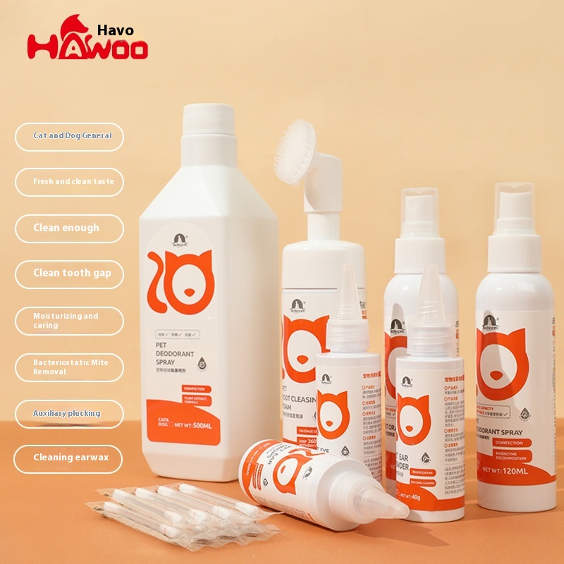 Pet Cat Foot Bath Care Cleaning Supplies Ear Drops Cat And Dog Universal Deodorant Eye Drops Cat And Dog Supplies