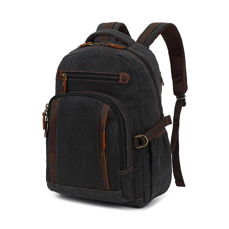 Casual Backpack Meny Retro Men's Computer Backpack Travel Canvas Backpack