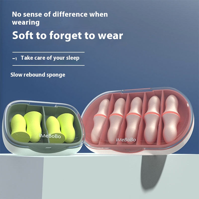 Professional Noise Reduction Earplugs Anti-noise Sleep Super Soundproof Student Study Sleep Special Dormitory Anti-noise Silent