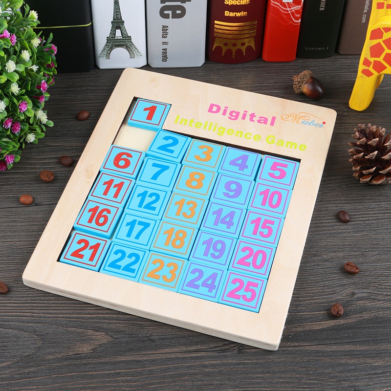 Digital Intelligence Game Children's Intelligence Development Brain Classic Decompression Clearance Puzzle Solving Board Game Toys