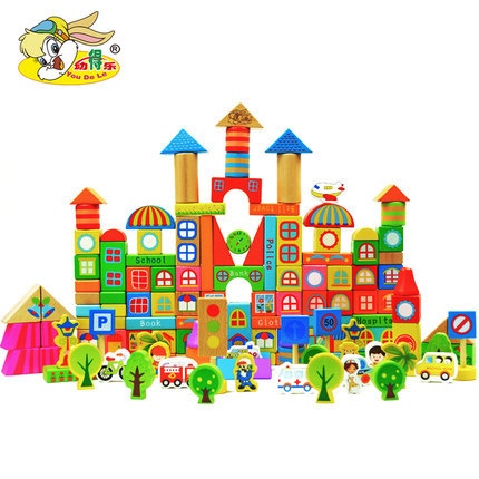 190 Multifunctional Building Blocks Toys For Children's Early Childhood Education Educational Wooden Toys