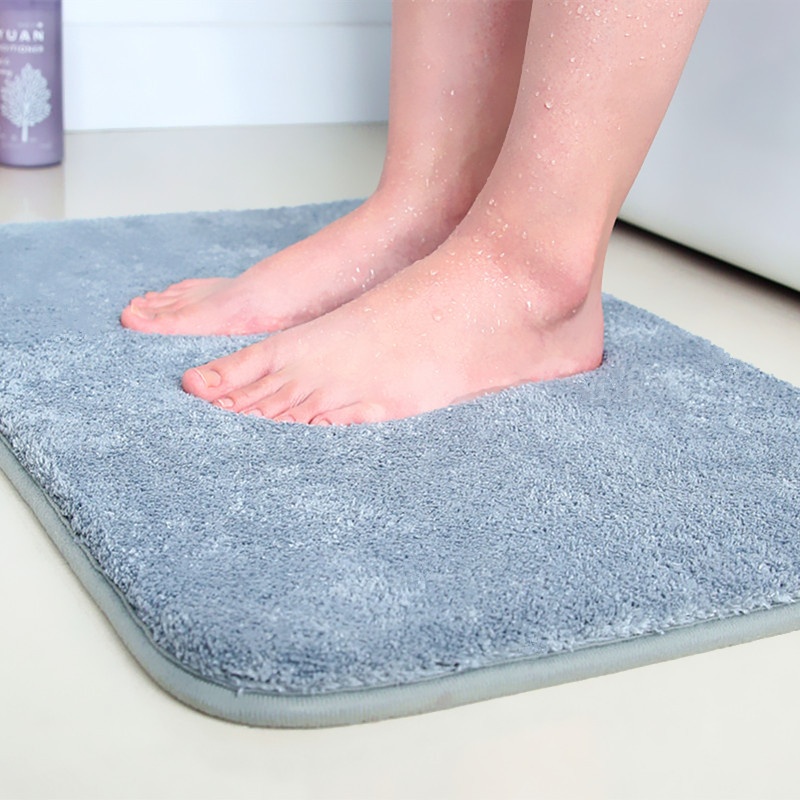 Water-absorbing Bathroom Bedroom Home Carpet Style Doorway Floor Mat Bathroom Foot Mat Non-slip Mat Toilet Door Door Mat
