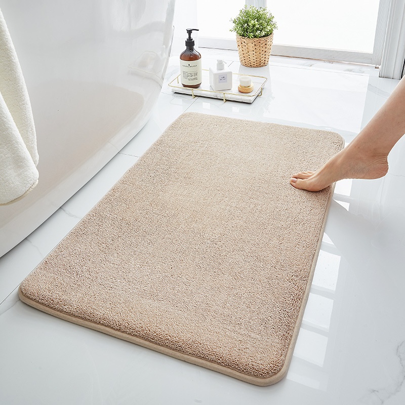 Bathroom Absorbent Floor Mat Memory Foam Foot Mat Bathroom Anti-slip Mat Home Door SBRMat Bedroom Carpet