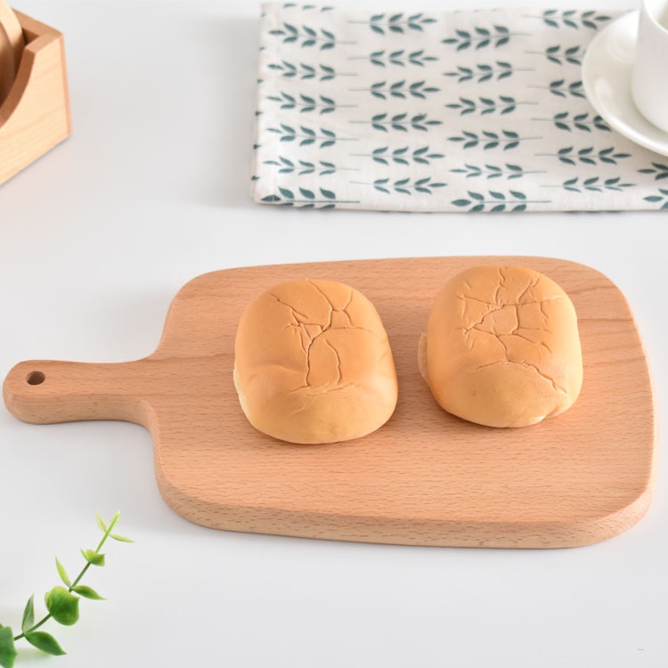 Beech Chopping Board Bread Board Japanese Wooden Chopping Board Fruit Chopping Board Home Wooden Steak Tray Sushi Board