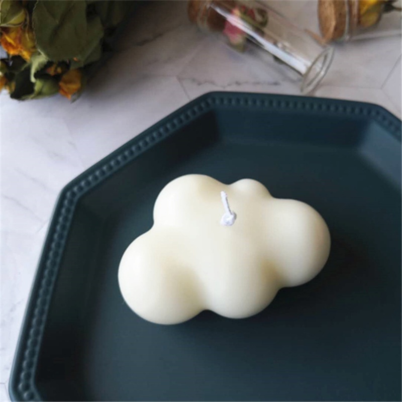 White Cloud Aromatherapy Candle Home Furnishings Nordic Shooting Props Creative Gift Souvenir Girlfriend Birthday