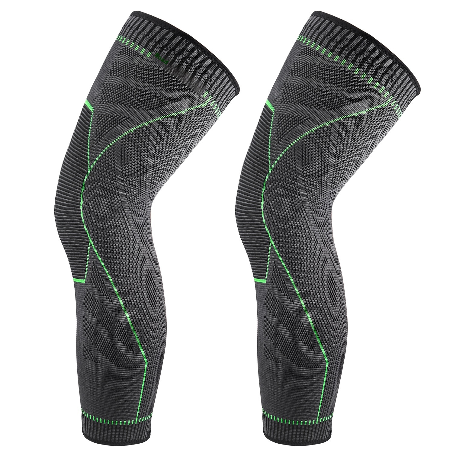 Sports Extended Leggings Long Knee Pads Running Cycling Basketball Knee Pads Non-slip Breathable Knee Pads Nylon3 DCompression