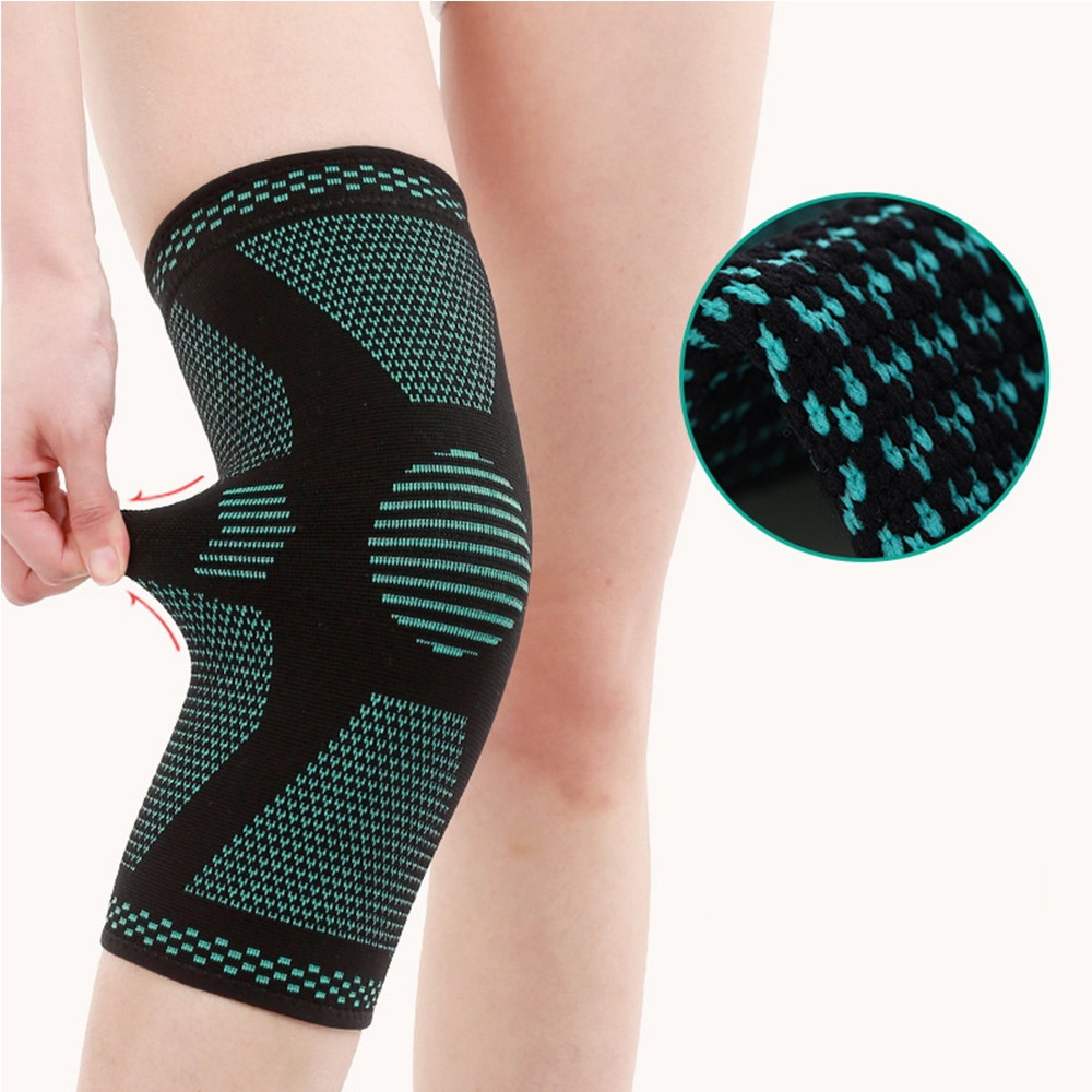 Sports Knee Pads Knitted Sports Knee Pads Summer Breathable Knee Pads Running Basketball Mountaineering Sports Protective Gear