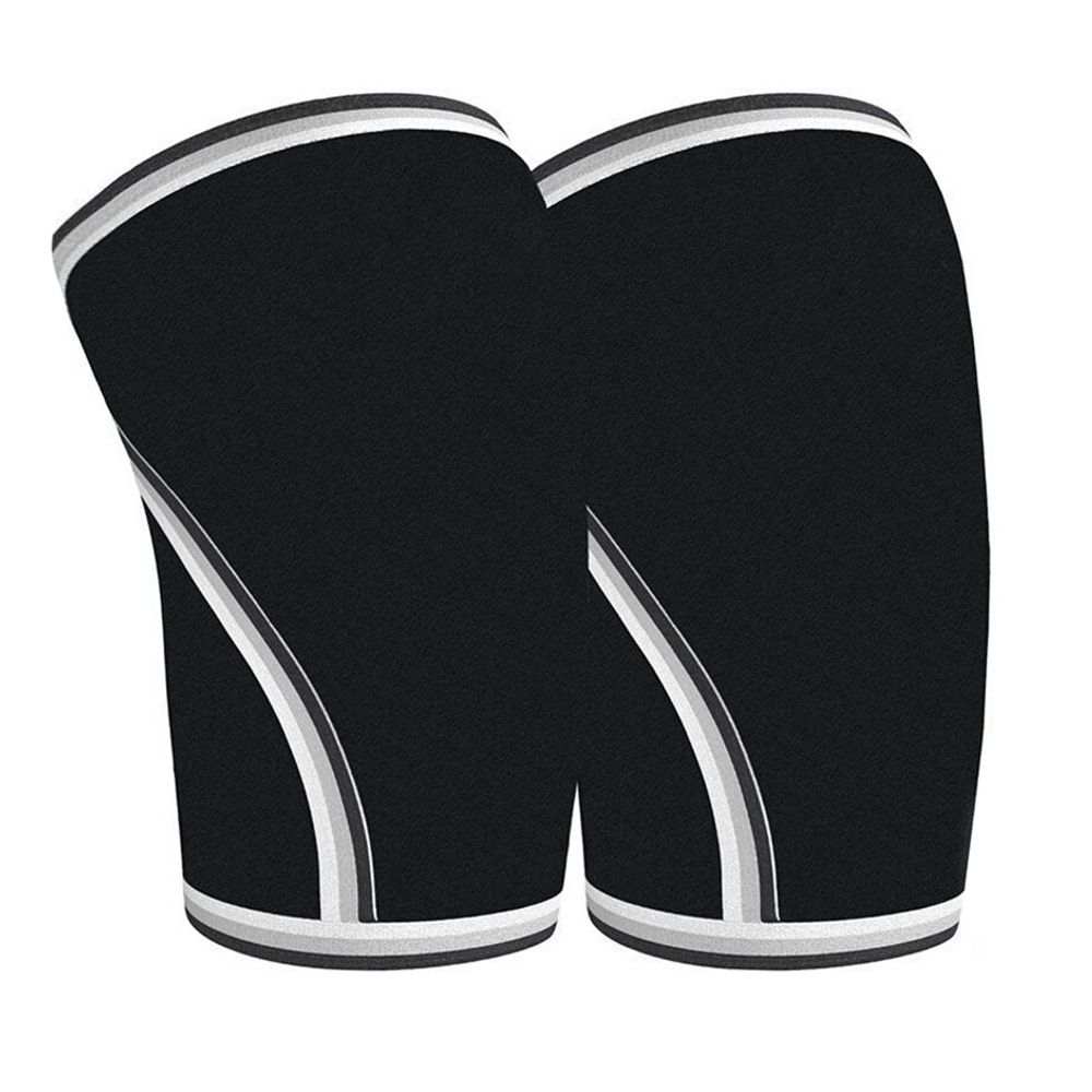 Powerlifting Knee Pads Equipment Training Strongman Fitness Knee Pads Heavy Weight Lifting Squat Thickened Pressure7mm