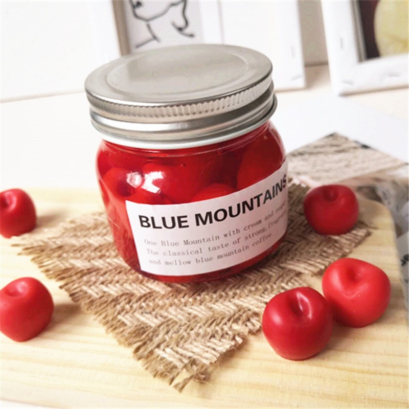 Creative Handmade Jam Aromatherapy Candle Fragrance Jelly Girlfriend Girlfriend Birthday Graduation Gift Shooting Props