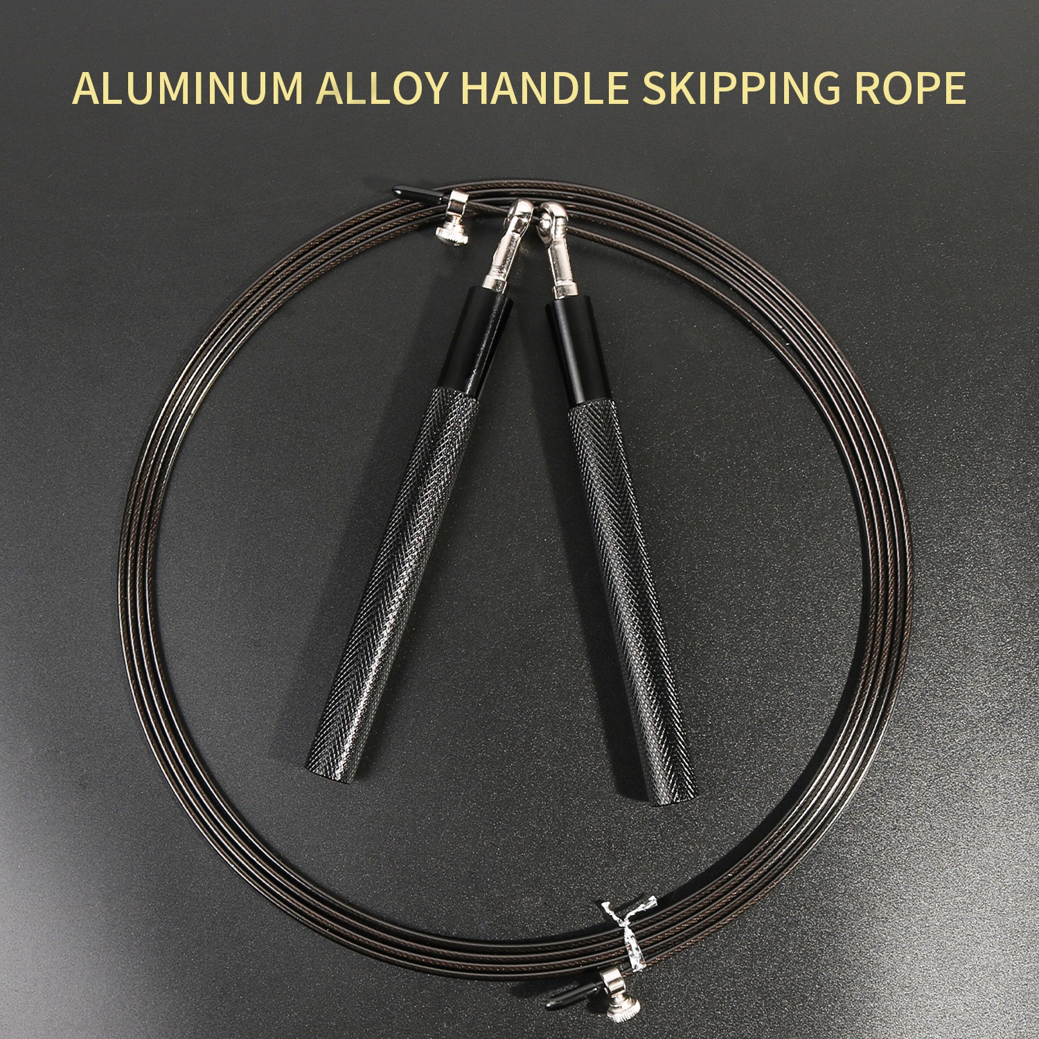 Aluminum Alloy Handle Universal Bearing Skipping Rope Foreign Trade Fitness High-speed Skipping Rope PVCSkipping Rope Student College Entrance Examination Sports