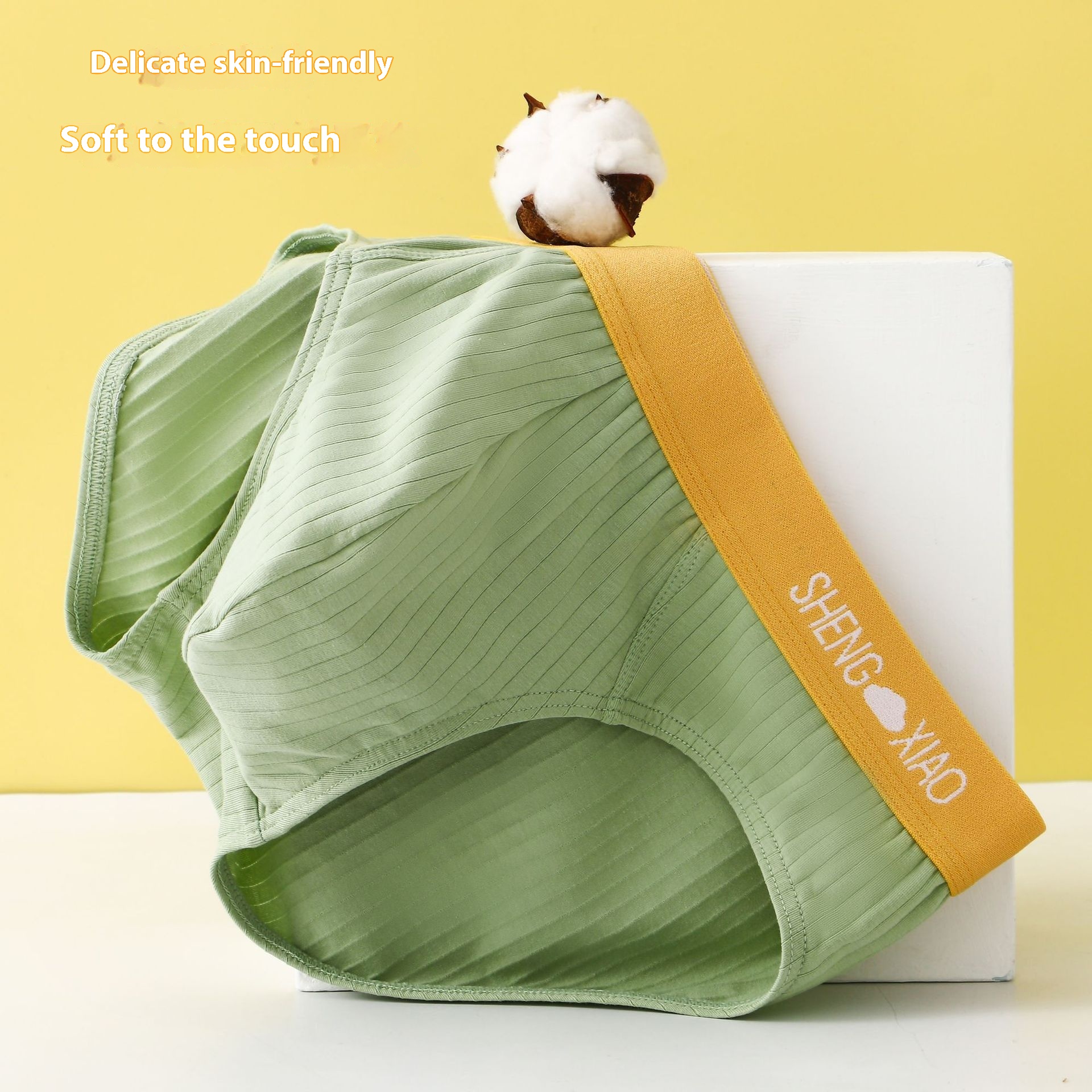 Men's Underwear Men's Briefs Cotton Breathable Comfort Shorts Head U-convex Design Sexy Mid-waist Student Pants Men