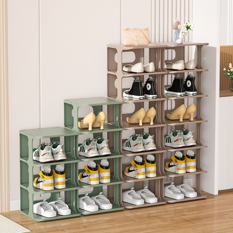 Household Multi-layer Shoe Rack Bathroom Slippers Rack Plastic Shoe Rack Easy To Clean Hallway Shoe Storage Rack