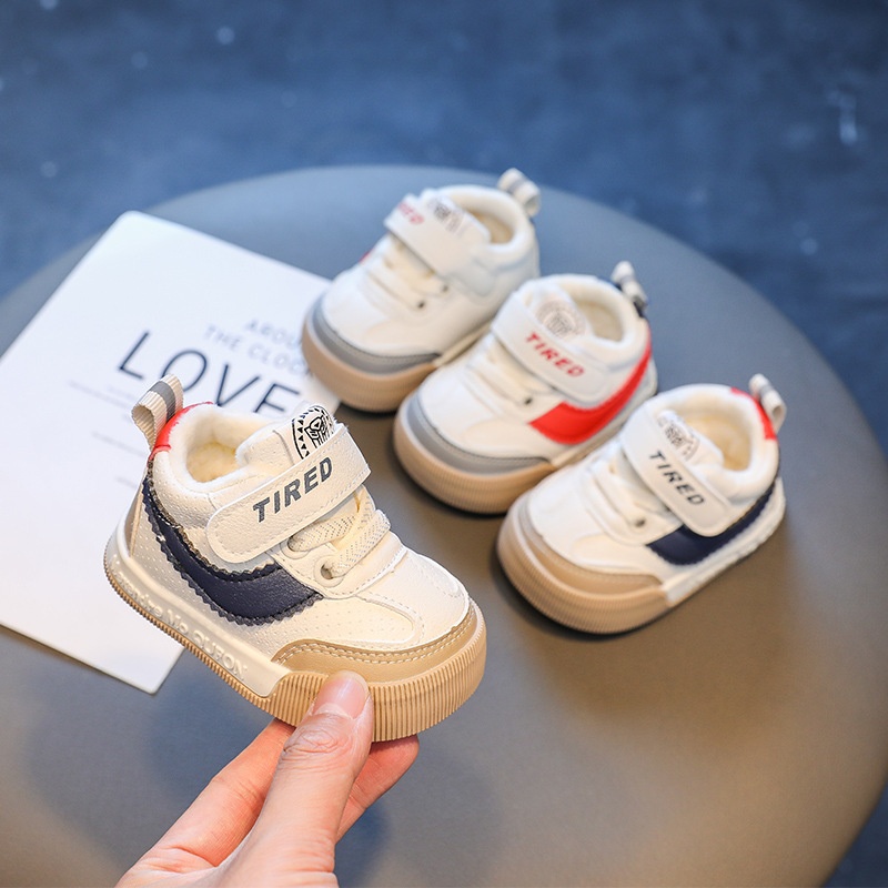 Children's Cotton Shoes Winter Baby Toddler Shoes Soft Sole Thick Winter Shoes6-12 Months Infant Shoes