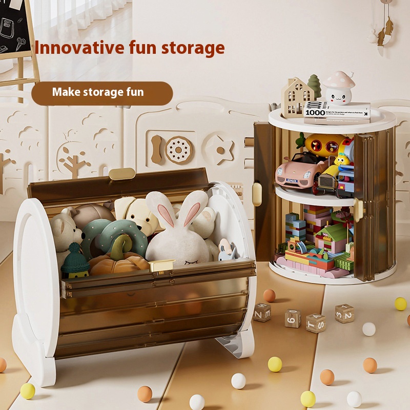 Carefully Selected Taobao Channel Exclusive Clothing Storage Box Snack Storage Box Bay Window Storage Box Children's Toy Storage Box