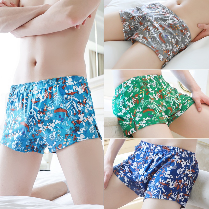 Style Underwear Men's Underwear Loose Boxer Pants Large Size Breathable Young Male Student Boxer Pantsy Pants