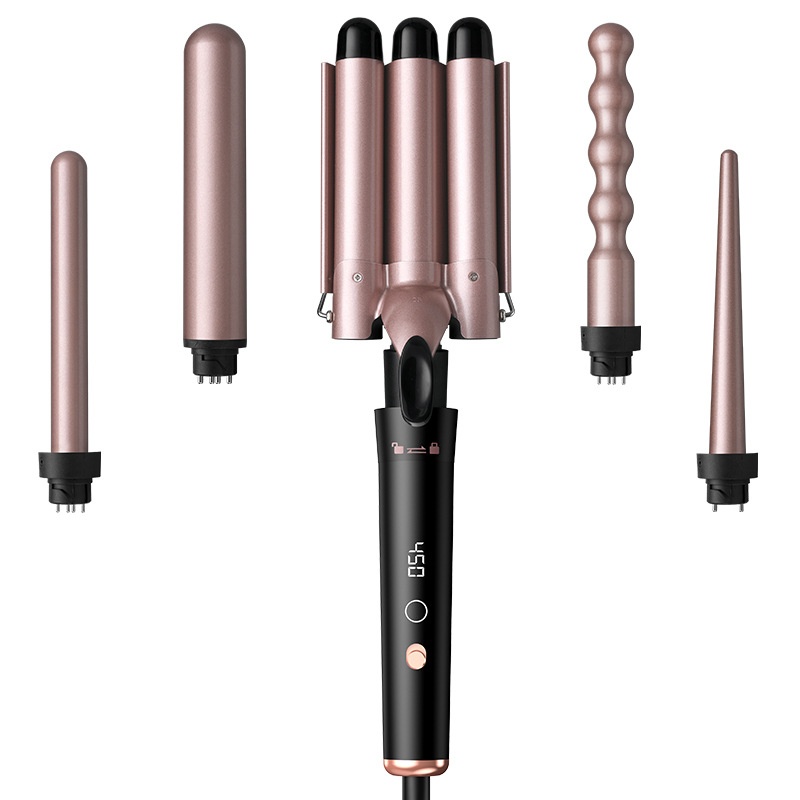 Exclusive Product Hot-selling Multi-functional Head-changing Curling Iron LCDDisplay Intelligent5-in-1 Tube-changing Curling Iron