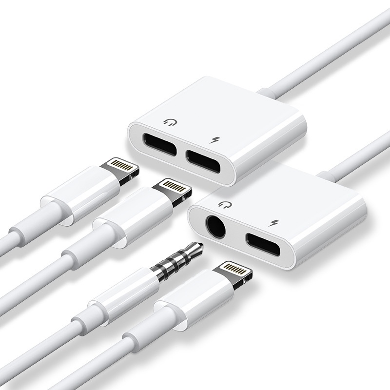 Suitable For Xiaomi8 Earphone Adapter Type-c Earphone Adapter Cable Lightning Audio Conversion Cable3.5