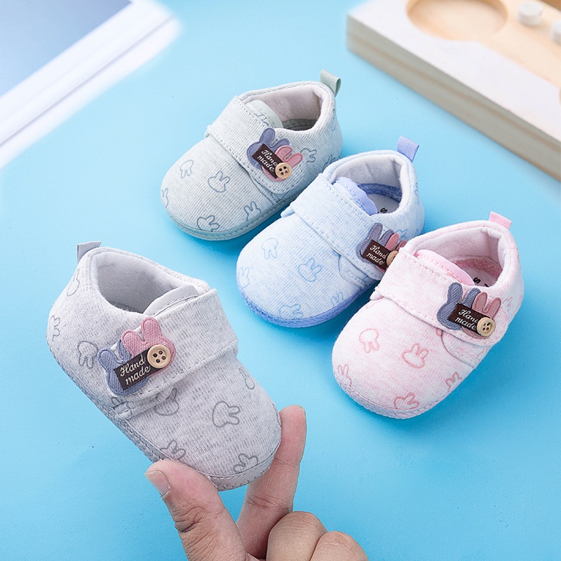 One Piece Of Baby Shoes For Girls In Spring And Autumn,Soft Soles For0-1 Year Old,No-fall-off Shoes For Boys,Pre-walking Shoes