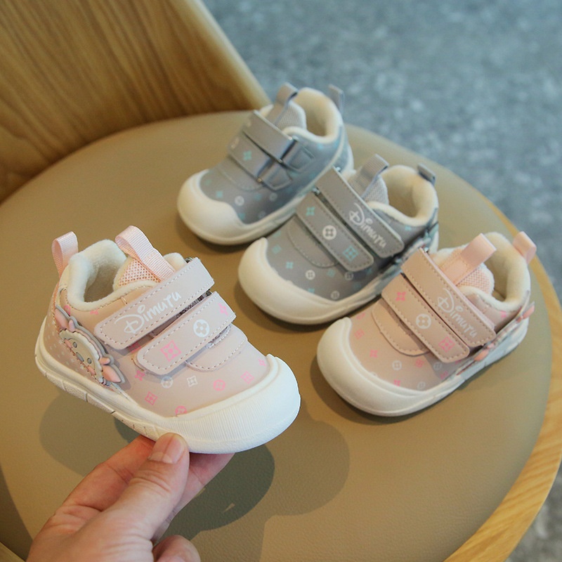 Winter Baby Girl Toddler Shoes Soft Sole Spring And Autumn Mesh Children's Breathable Baby Shoes Autumn Baby Boy Shoes