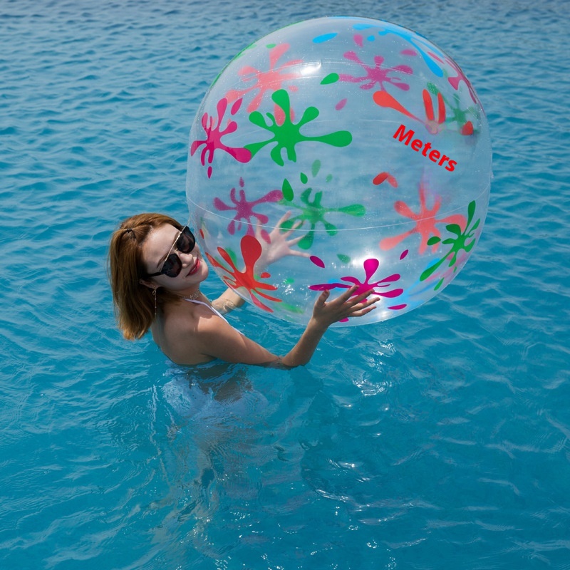 PVCInflatable Beach Ball Inflatable Water Play Toy80cm Outdoor Beach Water Play Ball