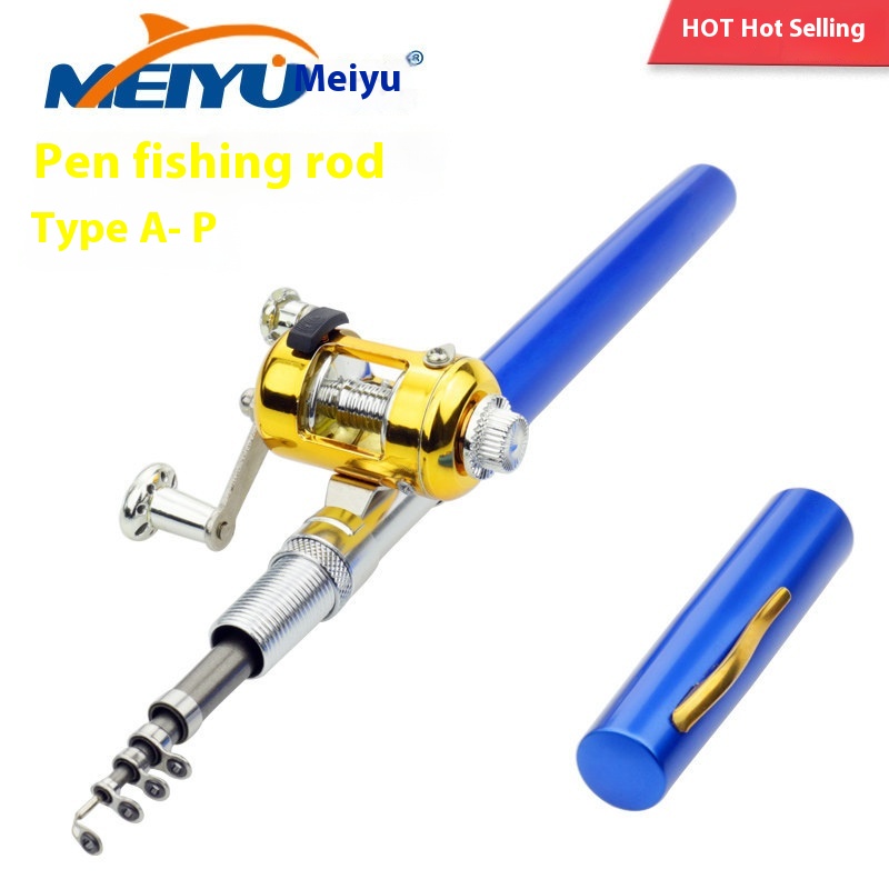 Meiyu Pen-Style Fishing Rod,Portable1-Meter Pocket Fishing Rod
