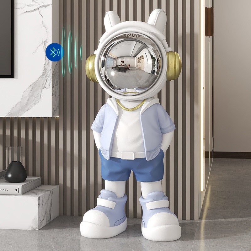 Creative Astronaut Living Room Decoration Large Floor Astronaut TVCabinet Home Accessories Office Opening House Moving