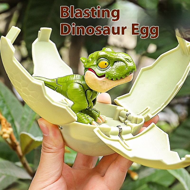 Children's Toys Deformed Dinosaur Eggs Cute Bite Finger Bite Finger Tyrannosaurus Blind Box Simulation Animal Model Boy
