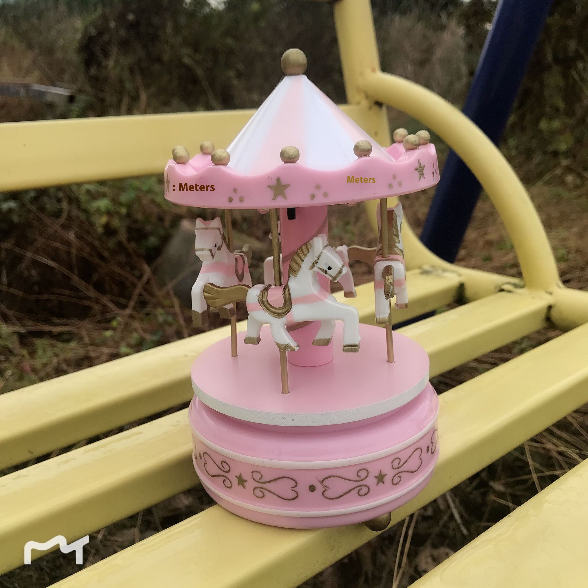LEDSky City Music Box Music Box520 Gift Carousel Music Box