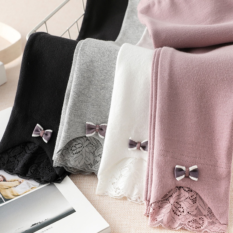 A-type Pure Cotton Girls Leggings Spring And Autumn Style Outer Wear Baby Girl Autumn Clothing Thin Children's Pants Autumn Big Children's Clothing