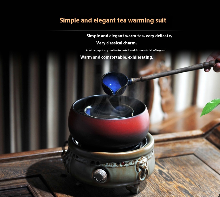 Ceramic Tea Warmer Set Ceramic Stove Japanese Tea Warmer Tea Maker Kung Fu Tea Set Electric Ceramic Stove