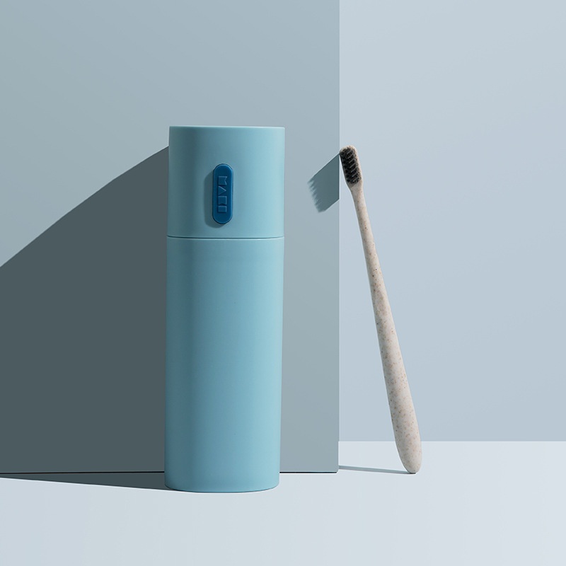 【Hedou】Large Toothbrush Storage Box Travel Simple Toothbrush Toothpaste Storage Box Mouthwash Cup Toothbrush Cup