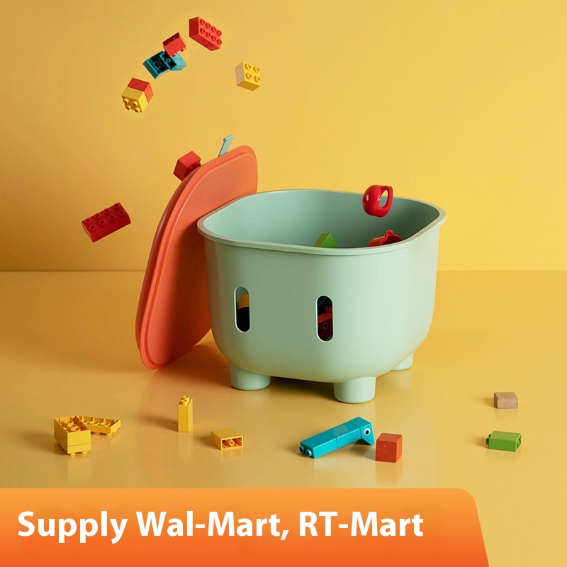 [Hedou Y]Plastic Storage Stool Can Be Sat On Multifunctional Storage Stool Household Children's Toy Storage Stool