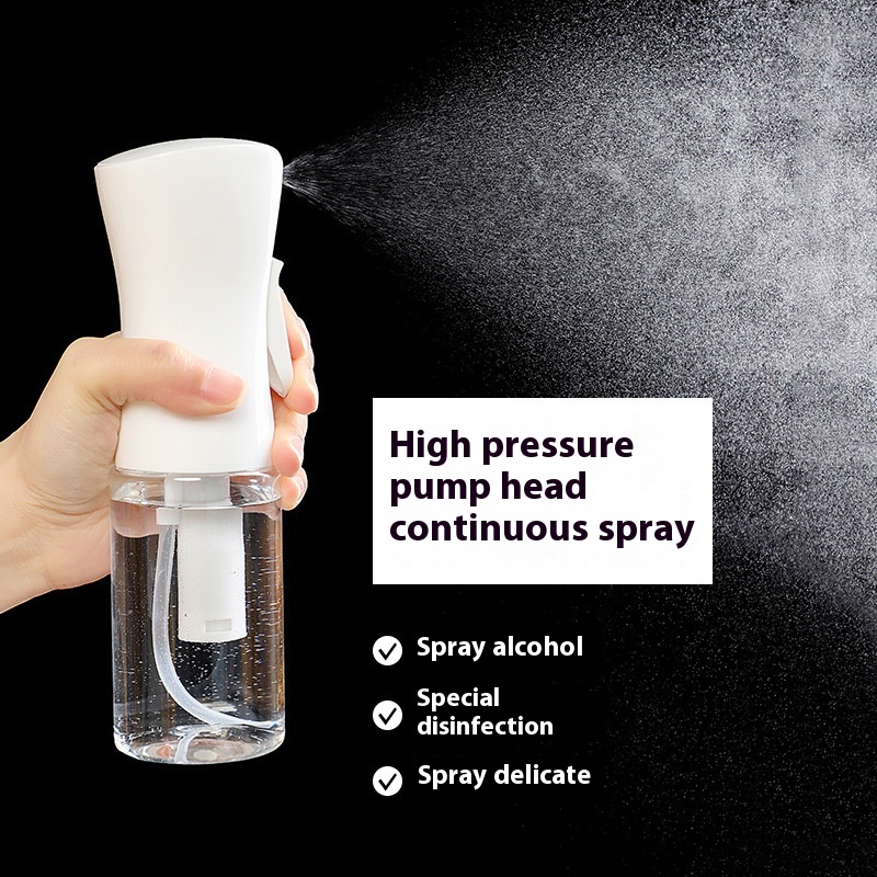 Spray Bottle Continuous High Pressure Alcohol Disinfection Makeup Replenishment Dilution Fine Mist Small Spray Pot Ultra-fine Atomization Spray Bottle Press