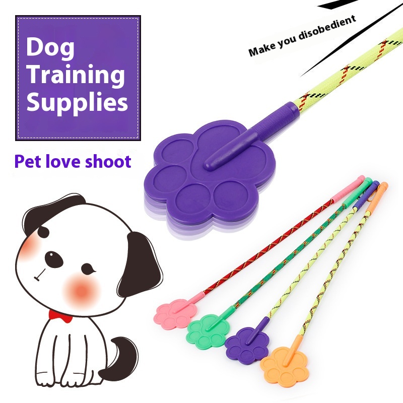 ALarge Number Of Havo Pet Footprints Love Dog Training Stick Dog Training Stick Dog Training Dog Beating Stick Pet Supplies