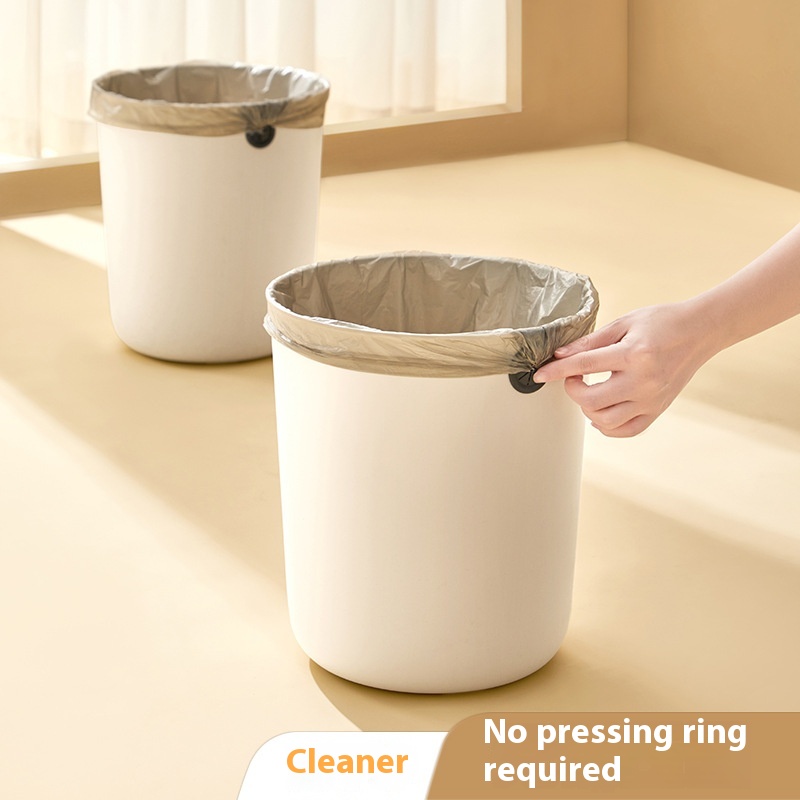 [Hedou C]Trash Can Living Room Kitchen Bathroom Large Capacity Trash Can Household Plastic Trash Basket