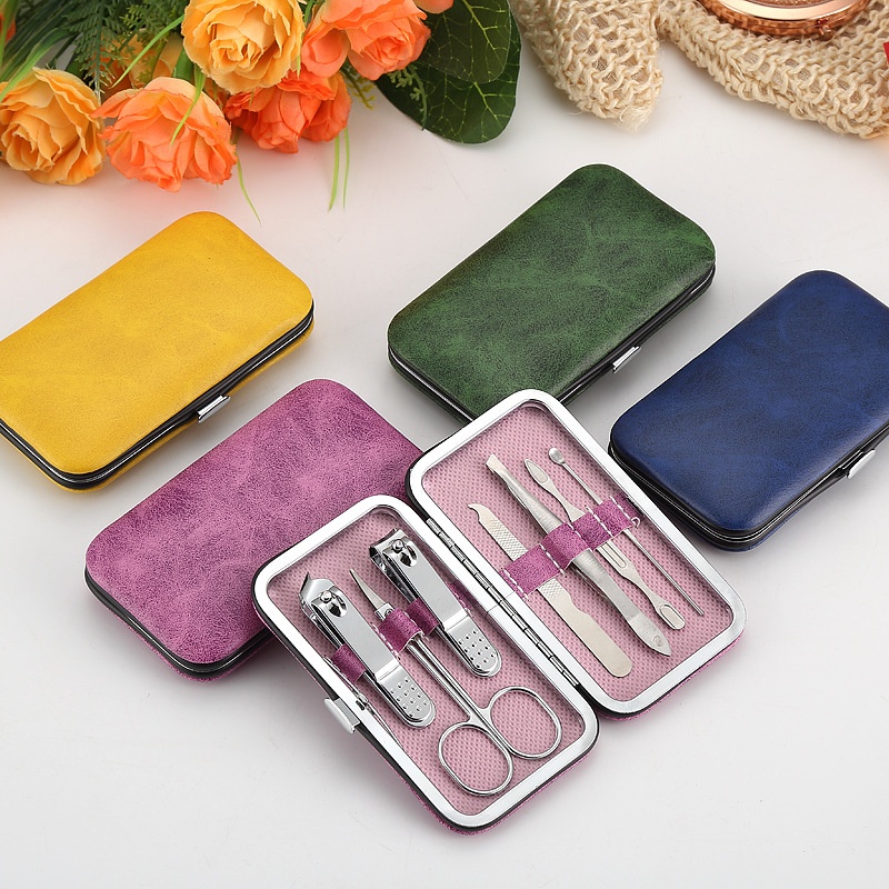 Nail Clipper Set7 Pieces Nail Clipper Trimming Beauty Tool Set Nail Clipper Gift Set