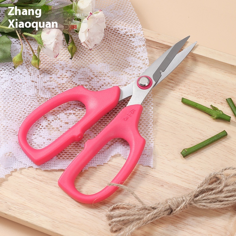 Zhang Xiaoquan Pruning Branch Scissors Pruning Garden Thick Branches Fruit Tree Flower Scissors Bonsai Gardening Flower Art Pruning Flower Branch Scissors