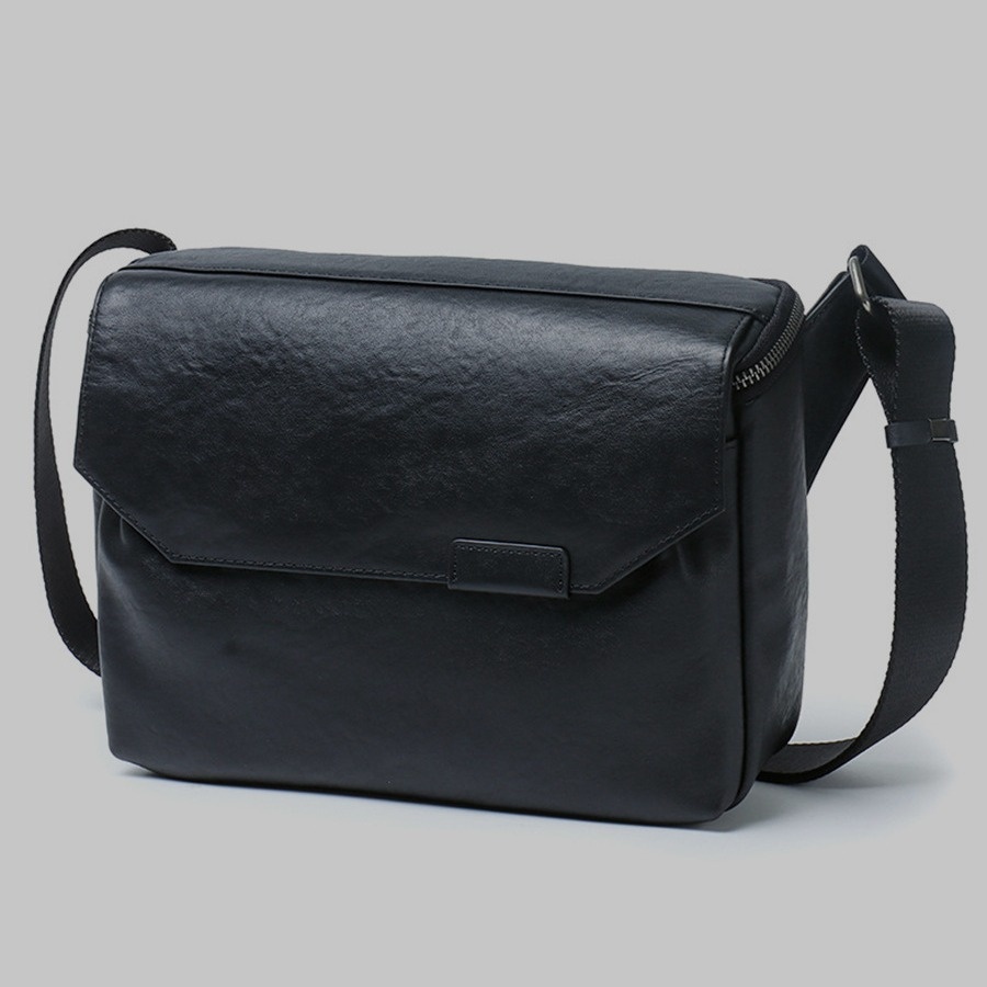 Korean Style Versatile Men's Messenger Bag Fashionable Young Men's Bag Small Backpack Personality Genuine Leather Shoulder Bagy Men