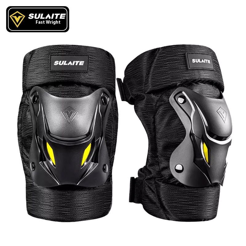SULAITEMotorcycle Riding Protective Gear Summer Breathable Knee And Elbow Pads Men And Women Outdoor Rider Protective Equipment