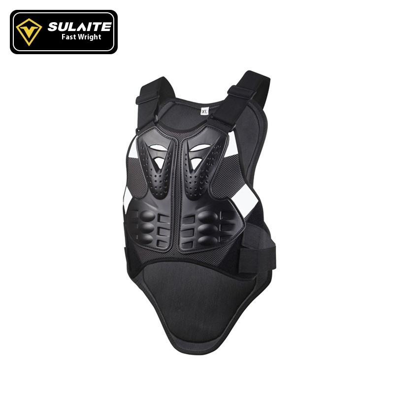 SULAITERoller Skating Motorcycle Back Protector Spine Protection Combination Sports Protective Gear Armor Racing Vest