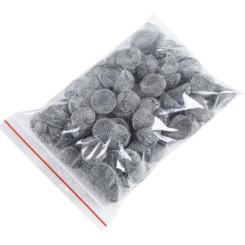 Pipe Tennis Ball13-20 MMCombustion-supporting Net Pipe Filter Metal Pipe Filter Pipe Accessories100 Pieces - 5