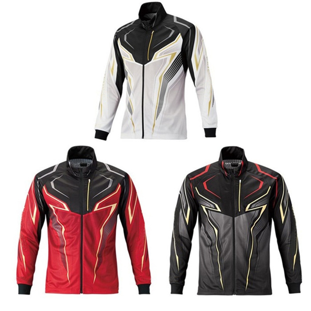 Outdoor Long-sleeved Fishing Clothes Quick-drying Breathable Sun-proof Fishing Jacket Winter Plus Velvet Fishing Tops