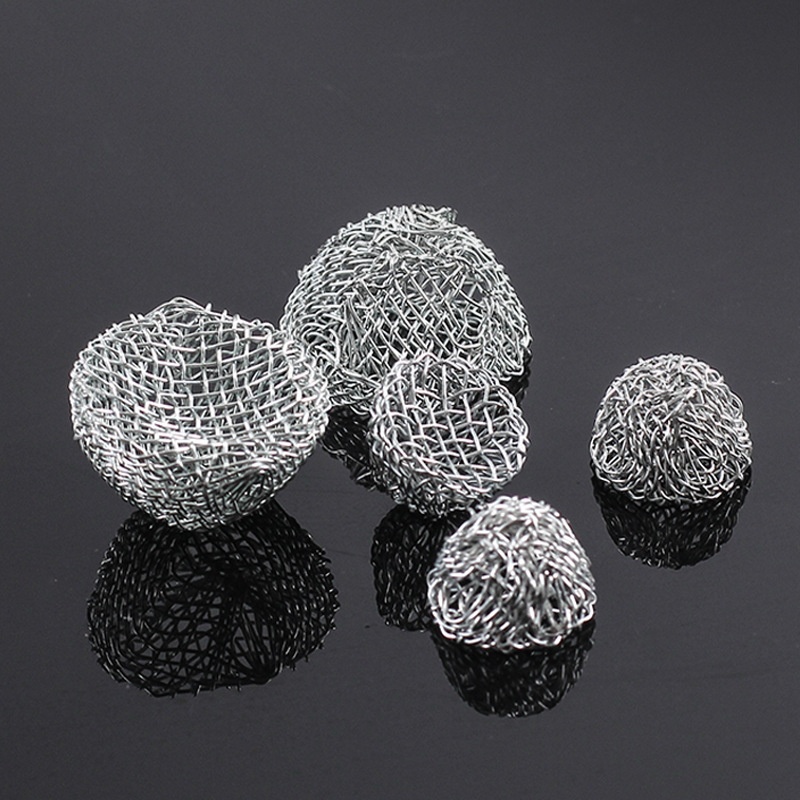 Pipe Tennis Ball13-20 MMCombustion-supporting Net Pipe Filter Metal Pipe Filter Pipe Accessories100 Pieces - 2