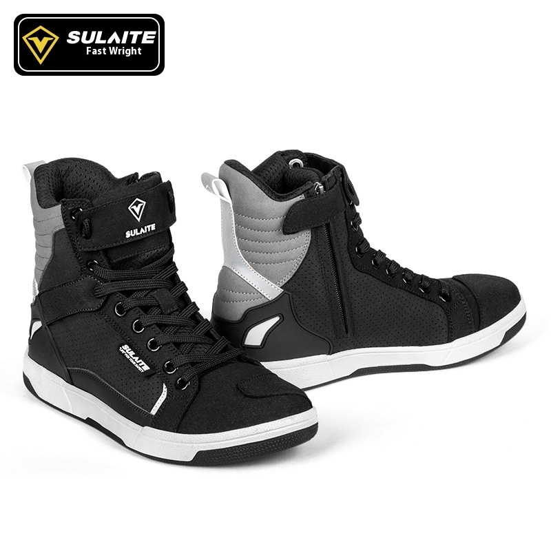 Motorcycle Riding Shoes B1 Motorcycle Boots Summer Breathable Anti-fall Knight Equipment Road Racing Shoes Parkour Shoes Four Seasons